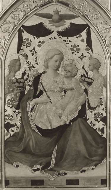 A. C. Cooper — Strozzi Zanobi - sec. XV - Madonna con Bambino e angeli — insieme